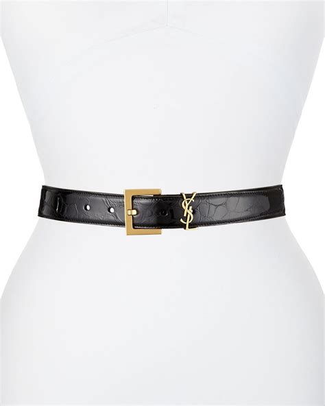 ysl leather belt|ysl belt size chart.